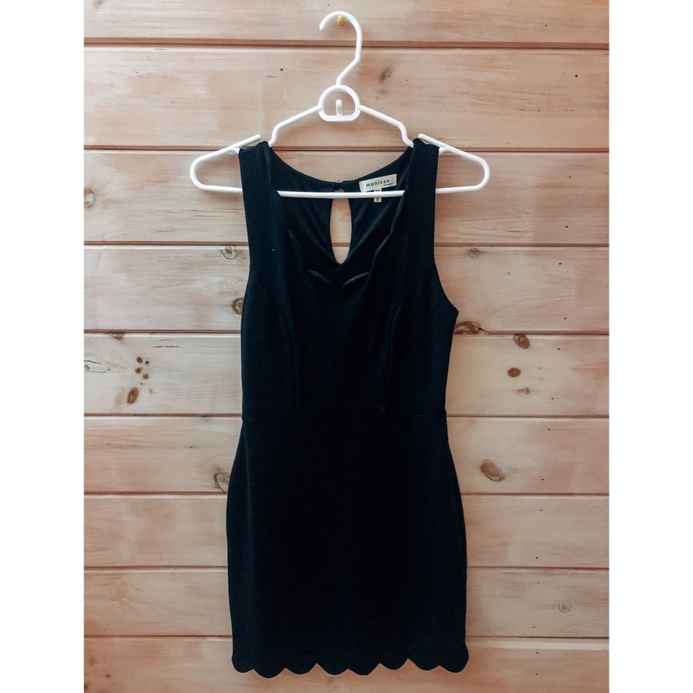 Black Mini Body-Con Dress